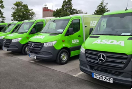 英國(guó)阿斯達(dá)（Asda）超市推出首批碳纖維交付車隊(duì)